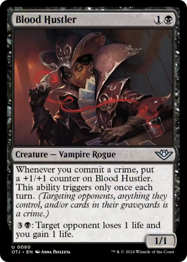 Blood Hustler [Outlaws of Thunder Junction] | Magic Magpie