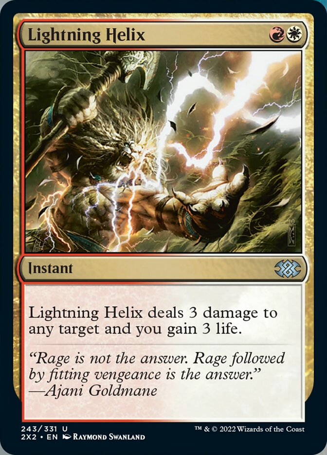 Lightning Helix [Double Masters 2022] | Magic Magpie