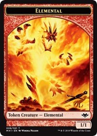 Elemental (008) // Myr (019) Double-Sided Token [Modern Horizons Tokens] | Magic Magpie