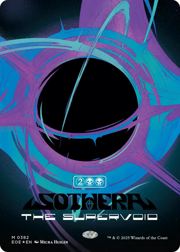 Sothera, the Supervoid (Singularity Foil) [Edge of Eternities] | Magic Magpie
