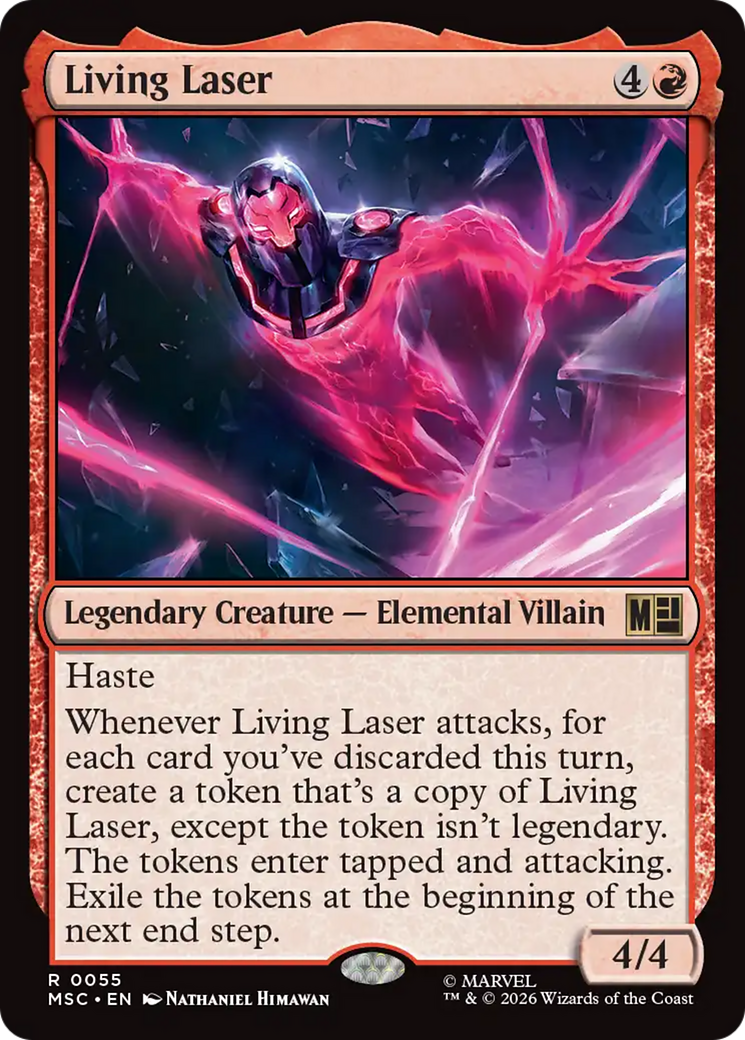 Living Laser [Marvel Super Heroes Commander] | Magic Magpie
