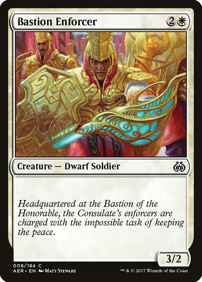 Bastion Enforcer [Aether Revolt] | Magic Magpie