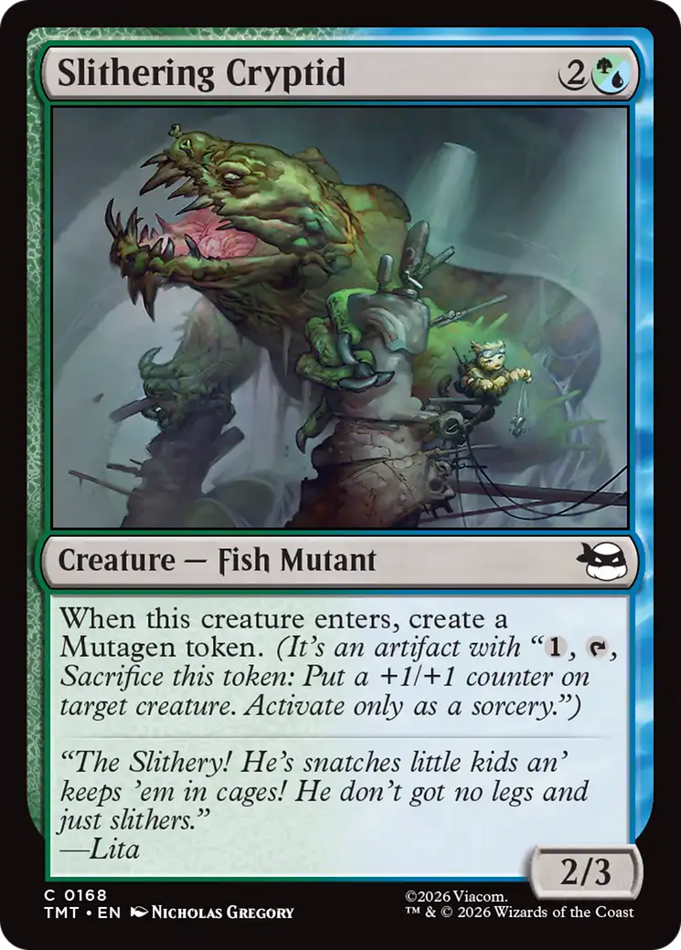 Slithering Cryptid [Teenage Mutant Ninja Turtles] | Magic Magpie