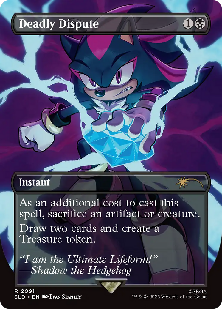 Deadly Dispute (2091) (Rainbow Foil) [Secret Lair Drop Series] | Magic Magpie