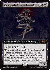 Overlord of the Balemurk (Extended Art) [Duskmourn: House of Horror] | Magic Magpie