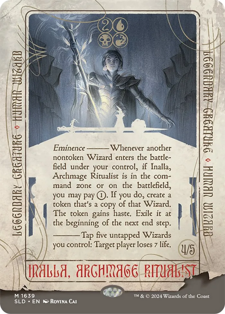 Inalla, Archmage Ritualist (Rainbow Foil) [Secret Lair Drop Series] | Magic Magpie