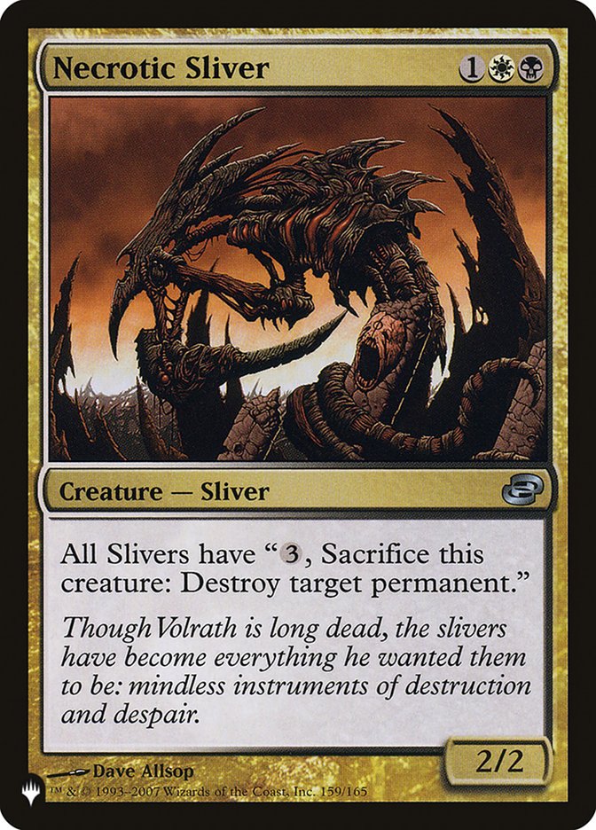 Necrotic Sliver [The List] | Magic Magpie