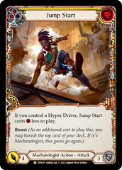 Jump Start (Yellow) [DYN105] (Dynasty)  Rainbow Foil | Magic Magpie