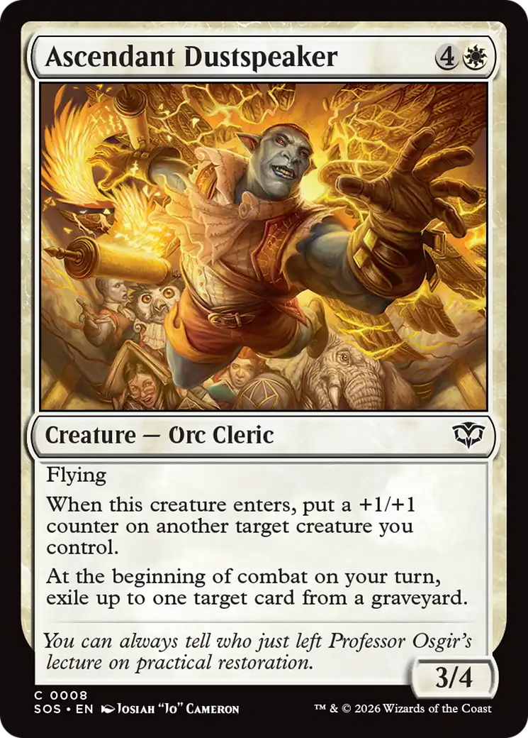 Ascendant Dustspeaker [Secrets of Strixhaven] | Magic Magpie