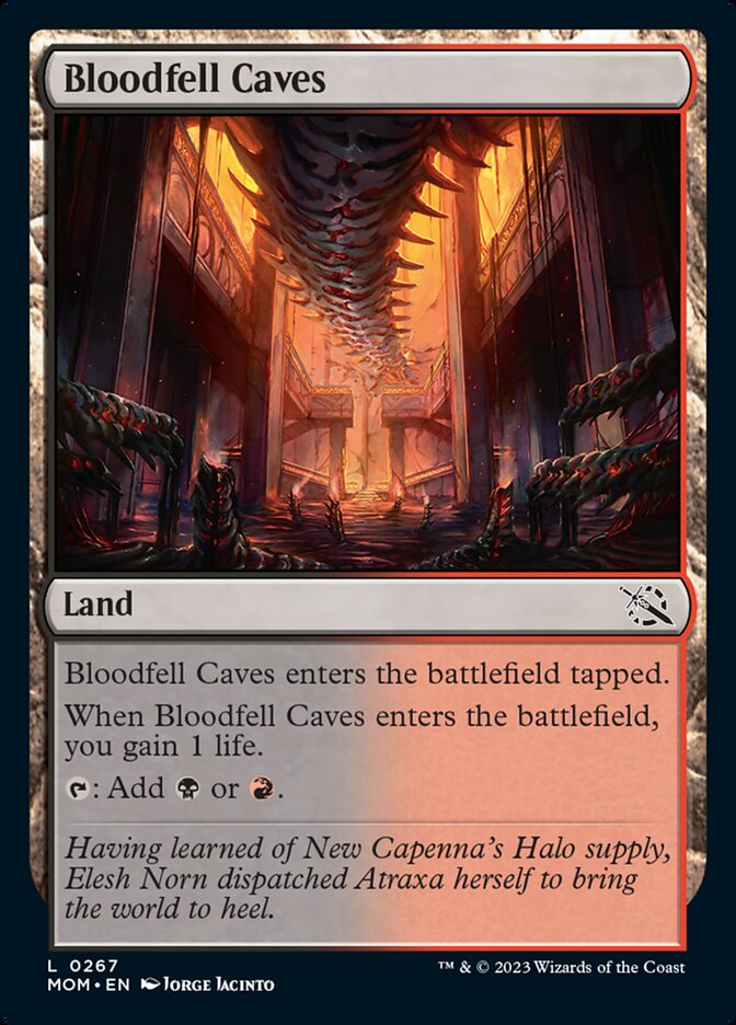 Bloodfell Caves [March of the Machine] | Magic Magpie