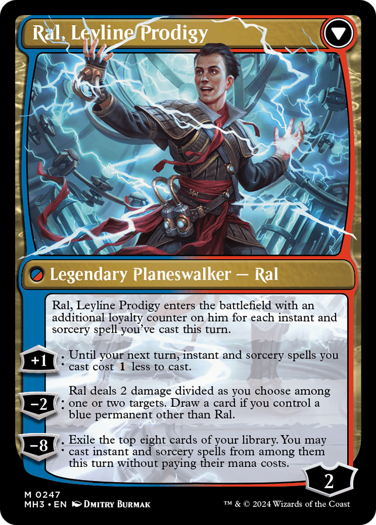 Ral, Monsoon Mage // Ral, Leyline Prodigy [Modern Horizons 3] | Magic Magpie