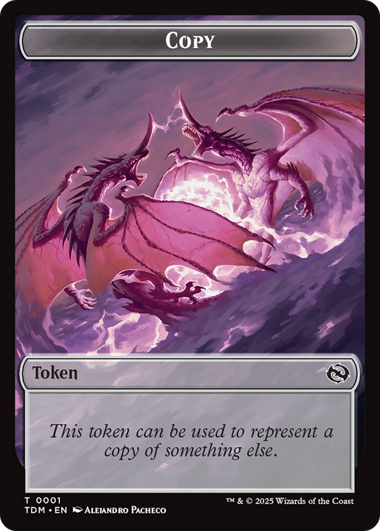 Solider (0032) // Copy Double-Sided Token [Tarkir: Dragonstorm Commander Tokens] | Magic Magpie