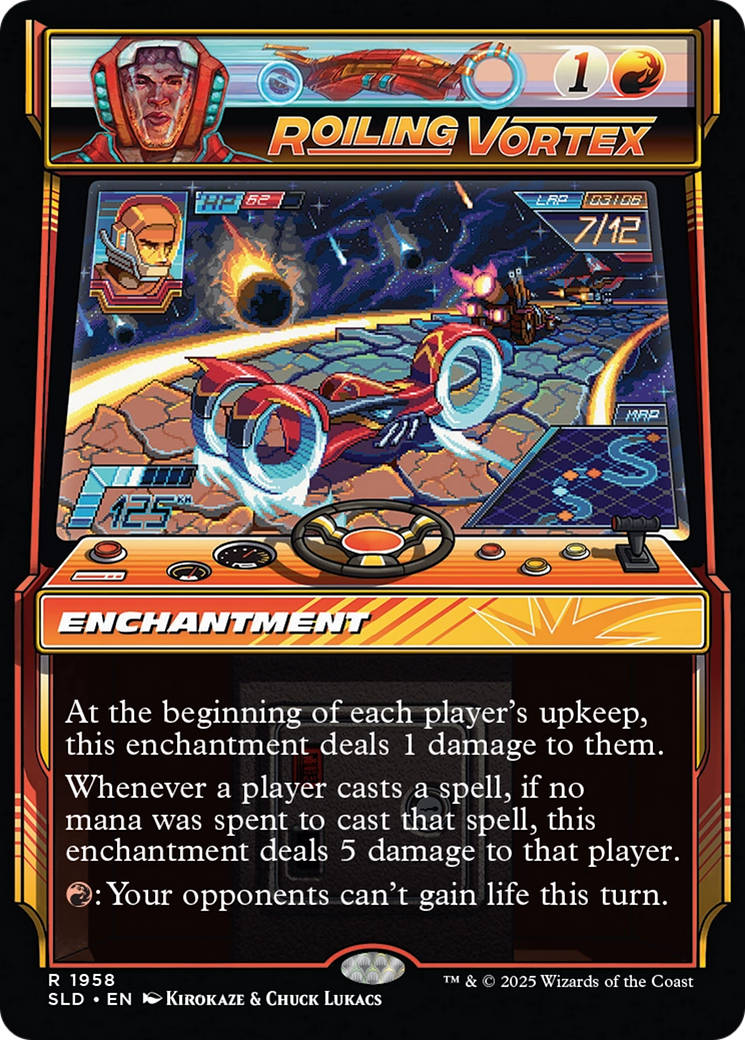 Roiling Vortex (Rainbow Foil) [Secret Lair Drop Series] | Magic Magpie
