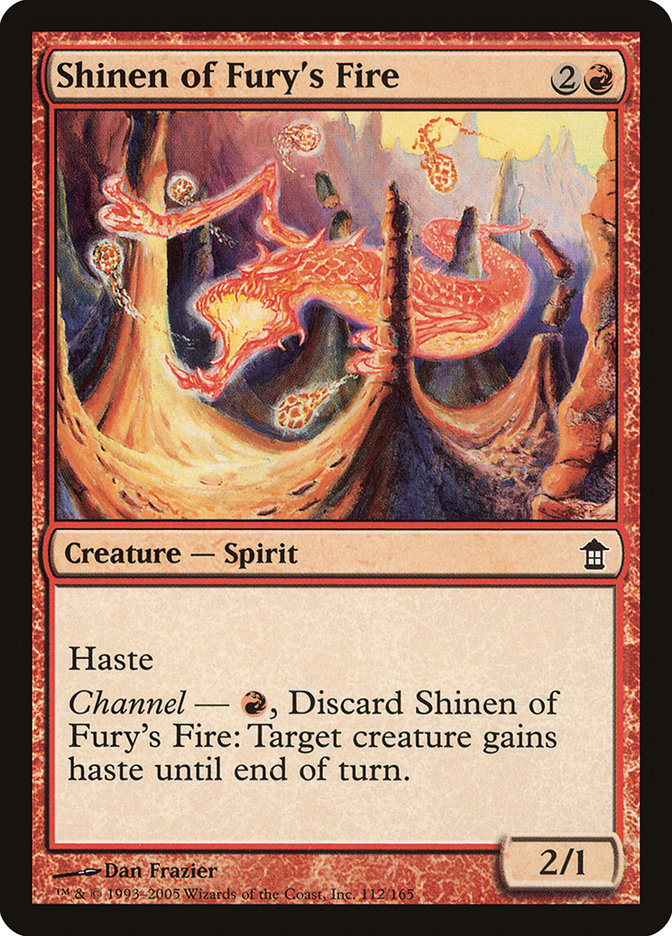 Shinen of Fury's Fire [Saviors of Kamigawa] | Magic Magpie