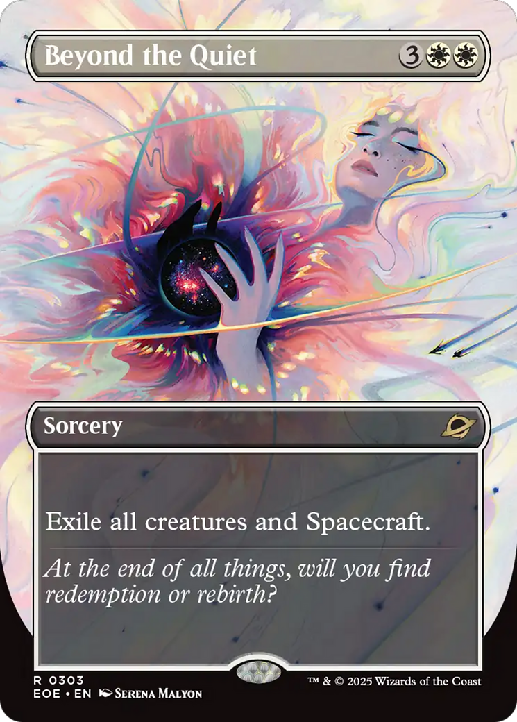 Beyond the Quiet (Borderless) [Edge of Eternities] | Magic Magpie
