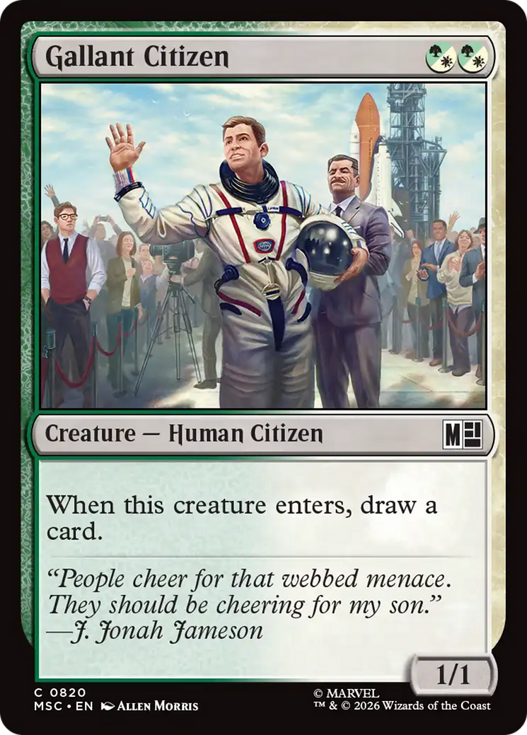 Gallant Citizen [Marvel Super Heroes Commander] | Magic Magpie