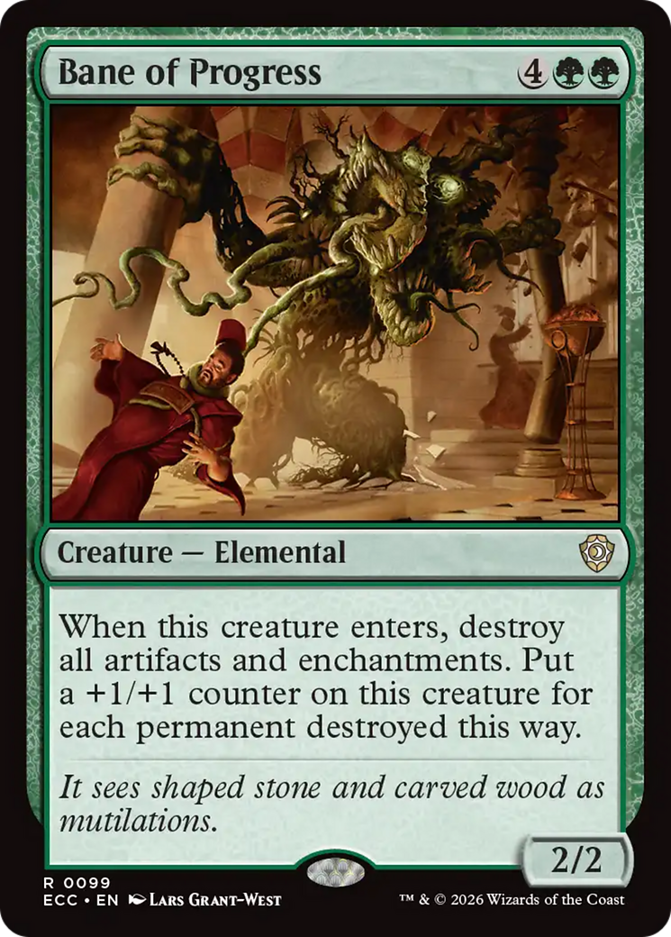 Bane of Progress [Lorwyn Eclipsed Commander] | Magic Magpie