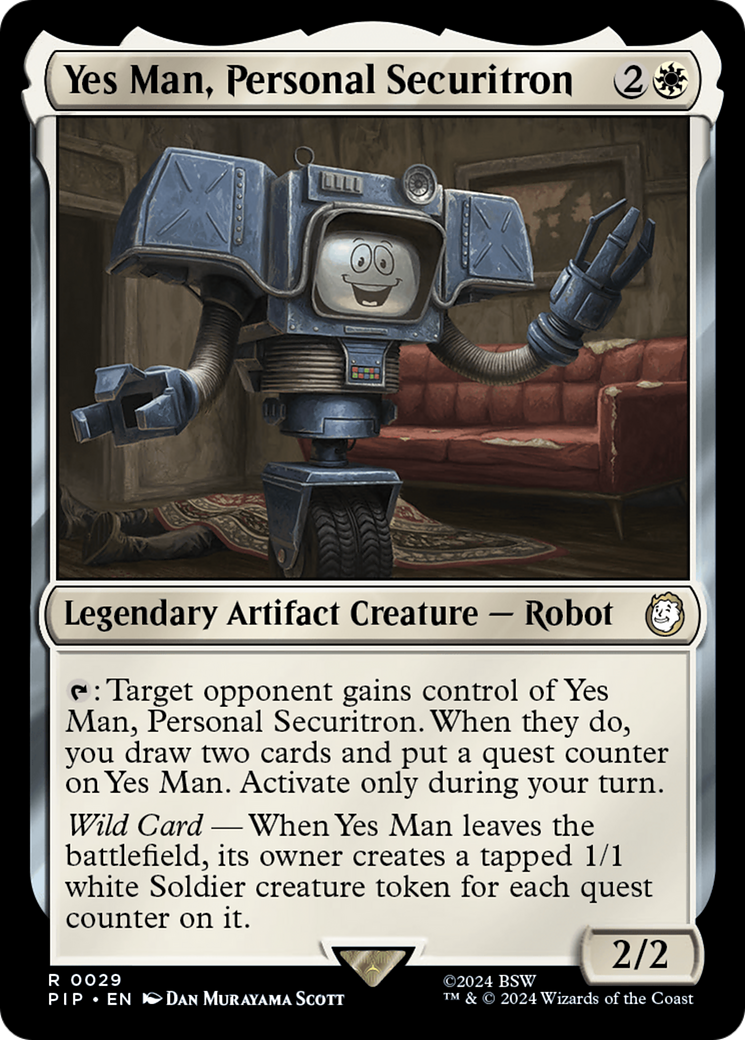 Yes Man, Personal Securitron [Fallout] | Magic Magpie