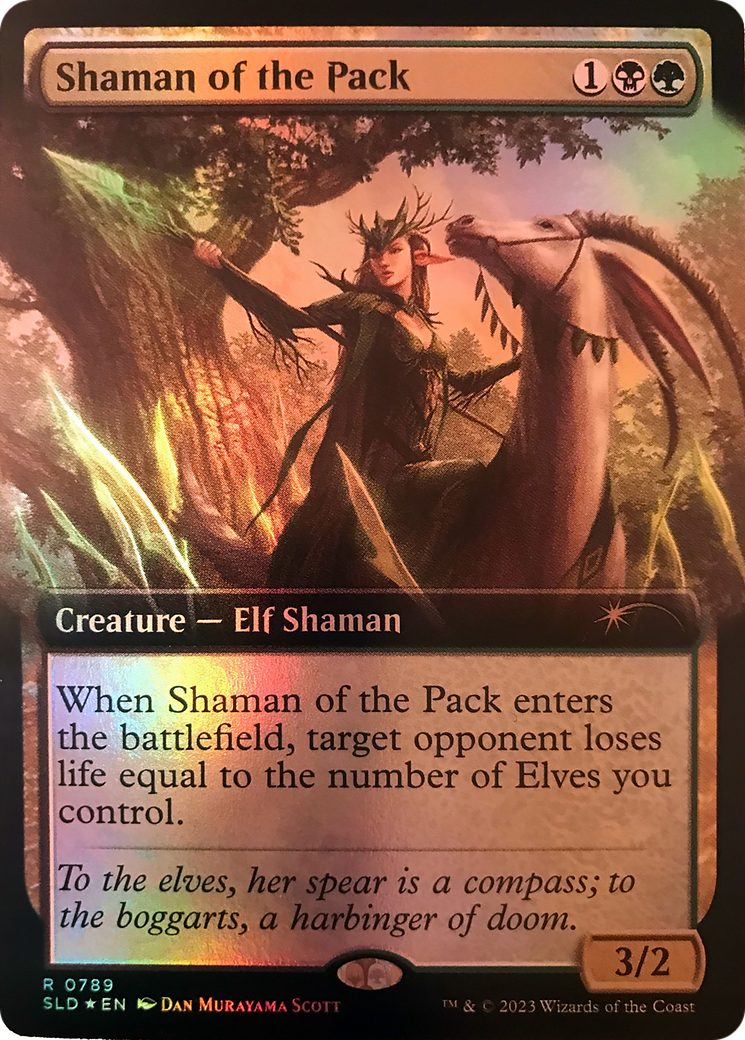 Shaman of the Pack (Extended Art) [Secret Lair Drop Series] | Magic Magpie