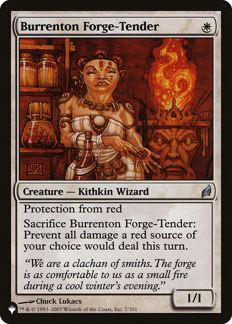 Burrenton Forge-Tender [The List Reprints] | Magic Magpie