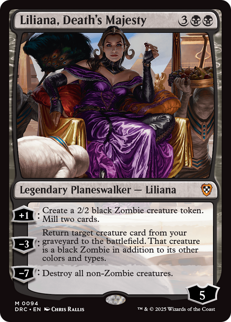 Liliana, Death's Majesty [Aetherdrift Commander] | Magic Magpie