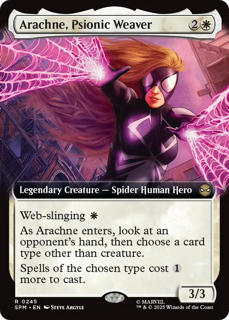 Arachne, Psionic Weaver (Extended Art) [Marvel's Spider-Man] | Magic Magpie