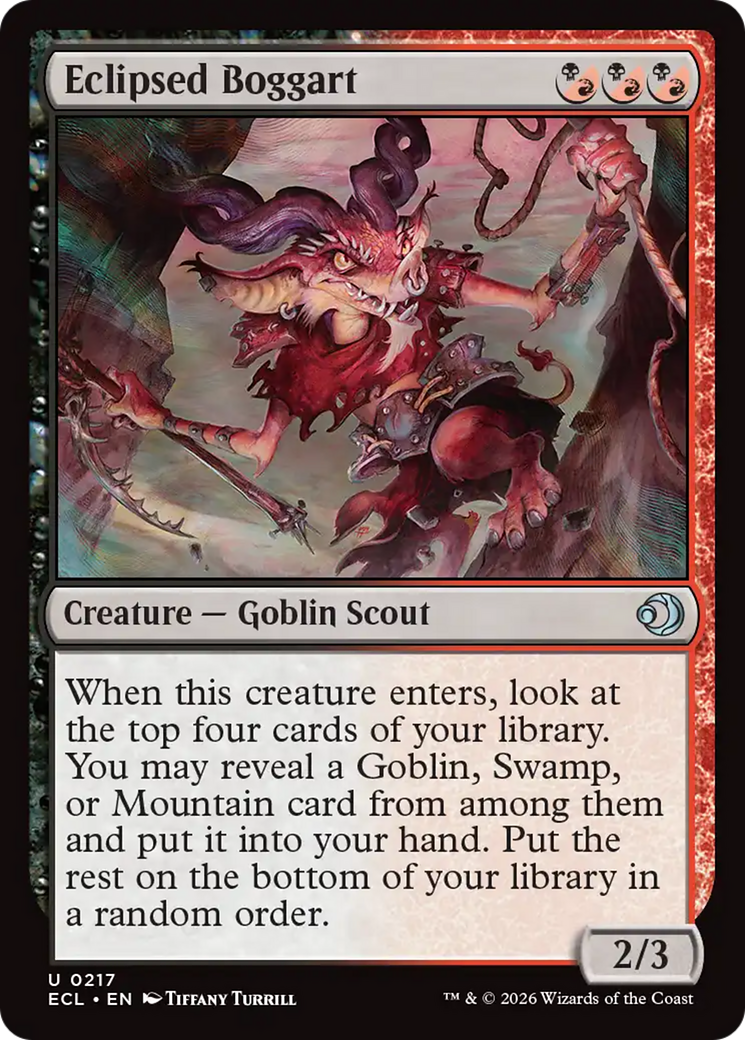 Eclipsed Boggart [Lorwyn Eclipsed] | Magic Magpie