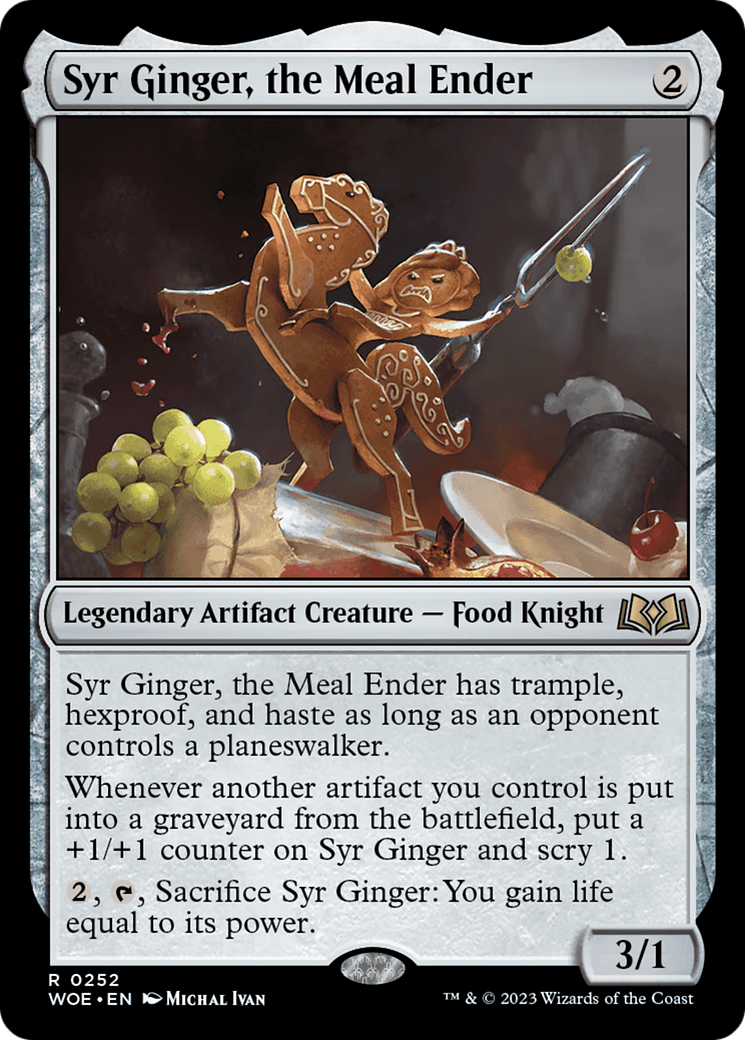 Syr Ginger, the Meal Ender [Wilds of Eldraine] | Magic Magpie