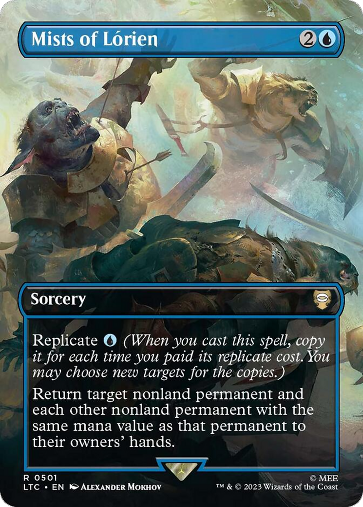 Mists of Lorien (Borderless) [The Lord of the Rings: Tales of Middle-Earth Commander] | Magic Magpie