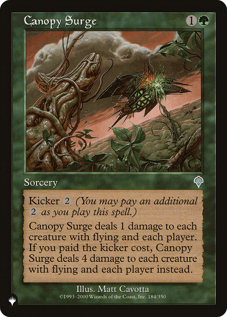 Canopy Surge [The List Reprints] | Magic Magpie