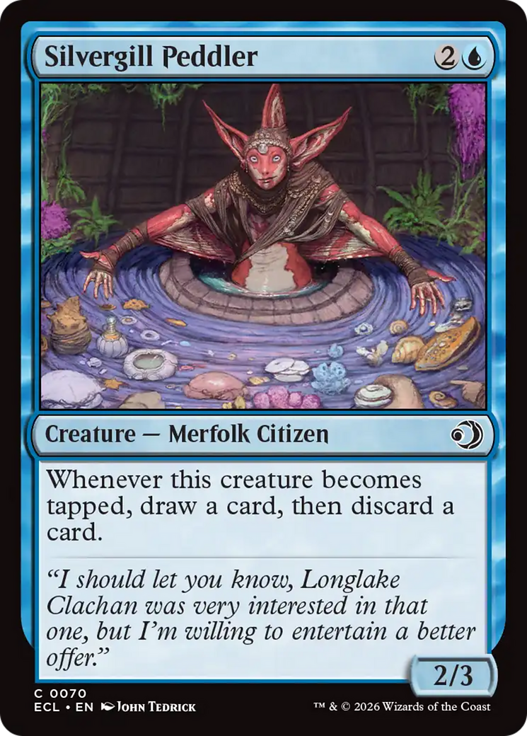 Silvergill Peddler [Lorwyn Eclipsed] | Magic Magpie