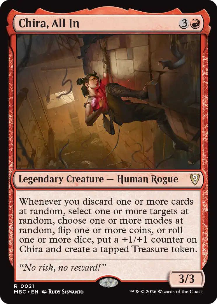 Chira, All In [Mystery Booster: Commander Edition] | Magic Magpie