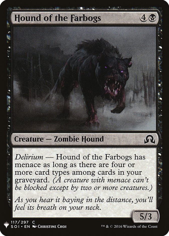 Hound of the Farbogs [Mystery Booster] | Magic Magpie