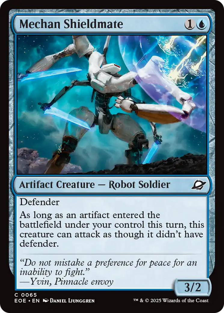 Mechan Shieldmate [Edge of Eternities] | Magic Magpie