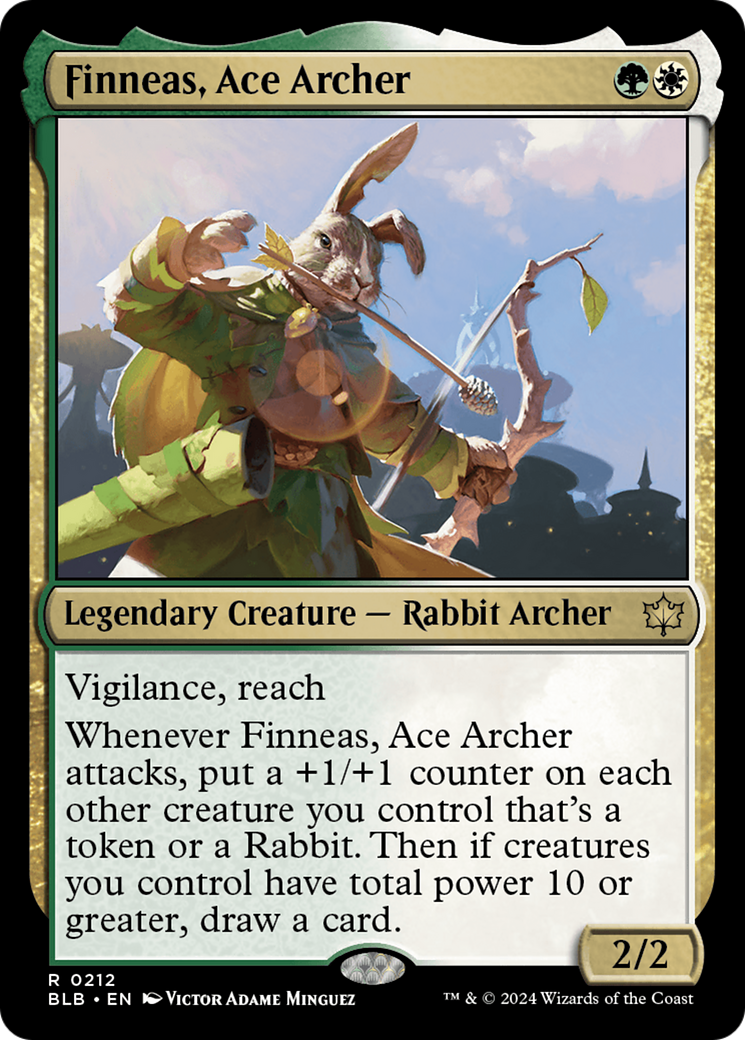 Finneas, Ace Archer [Bloomburrow] | Magic Magpie