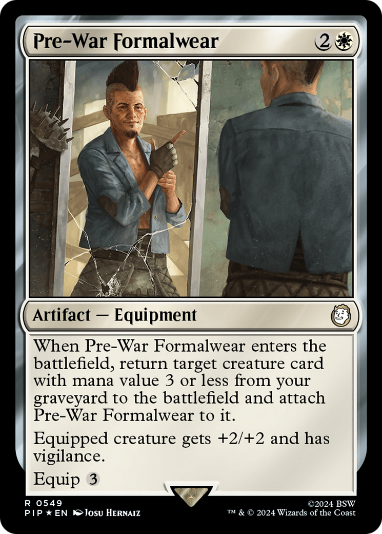 Pre-War Formalwear (Surge Foil) [Fallout] | Magic Magpie