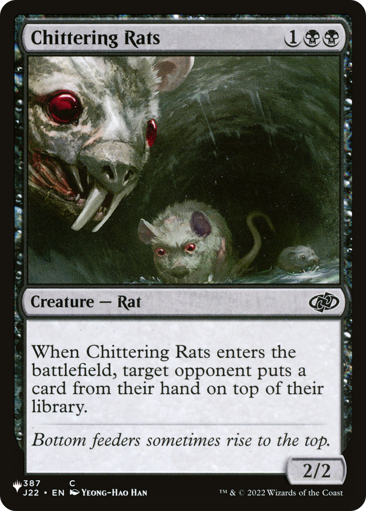 Chittering Rats [The List Reprints] | Magic Magpie