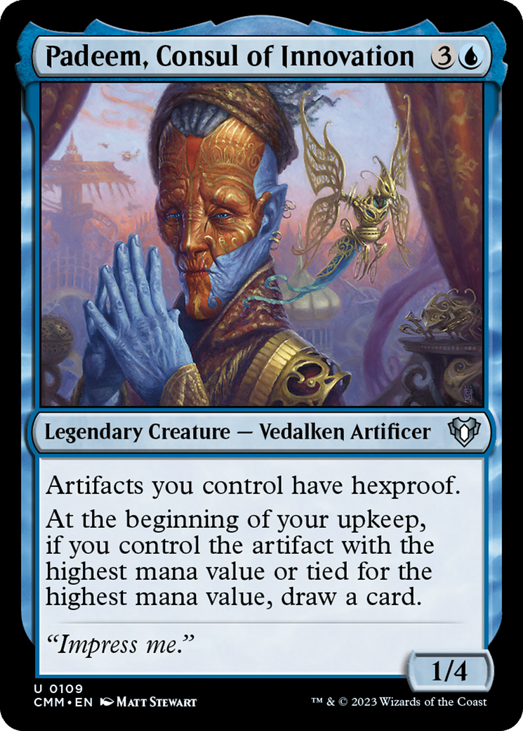 Padeem, Consul of Innovation [Commander Masters] | Magic Magpie