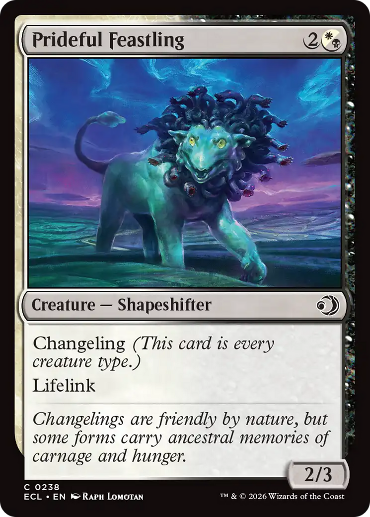 Prideful Feastling [Lorwyn Eclipsed] | Magic Magpie
