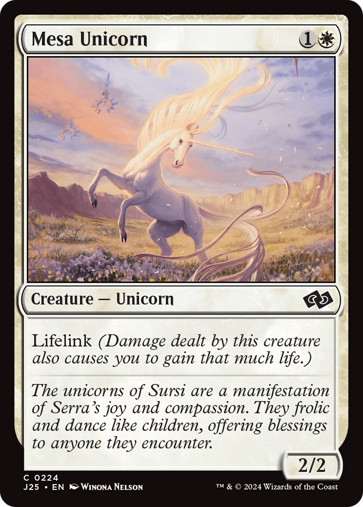 Mesa Unicorn [Foundations Jumpstart] | Magic Magpie