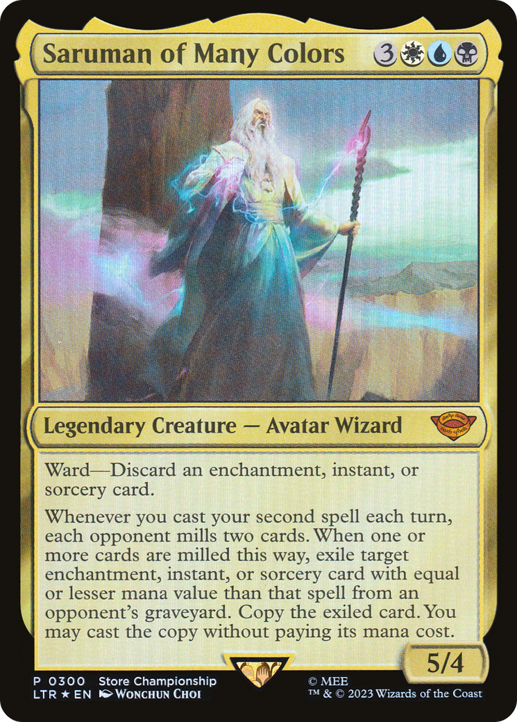 Saruman of Many Colors (Winner) [Store Championships 2023] | Magic Magpie