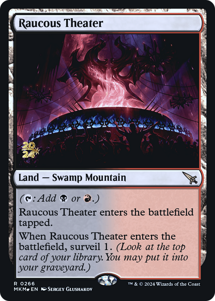 Raucous Theater [Murders at Karlov Manor Prerelease Promos] | Magic Magpie