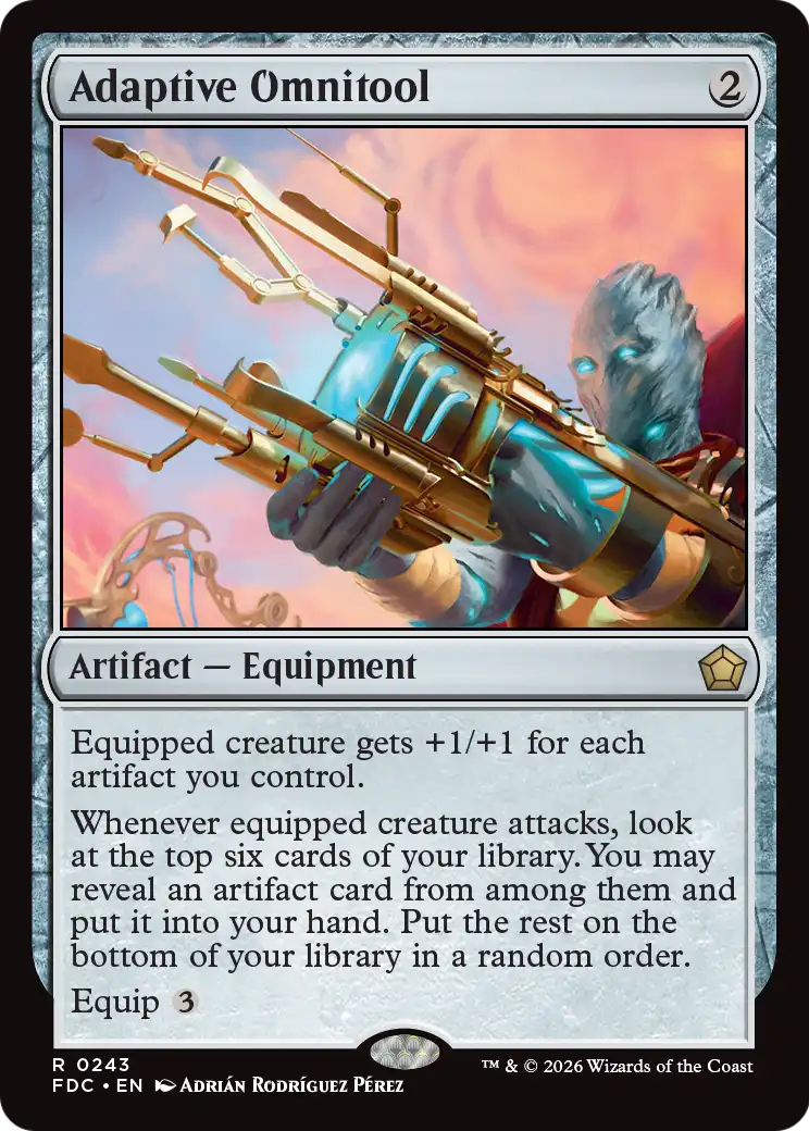 Adaptive Omnitool [Foundations Commander] | Magic Magpie