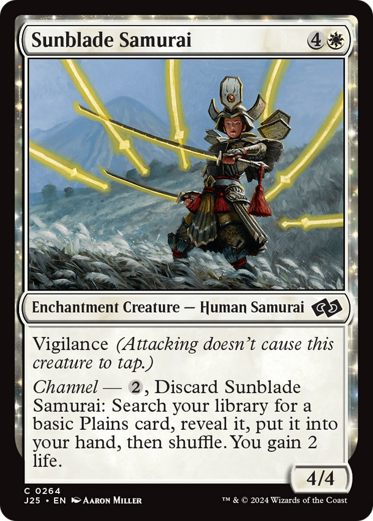 Sunblade Samurai [Foundations Jumpstart] | Magic Magpie