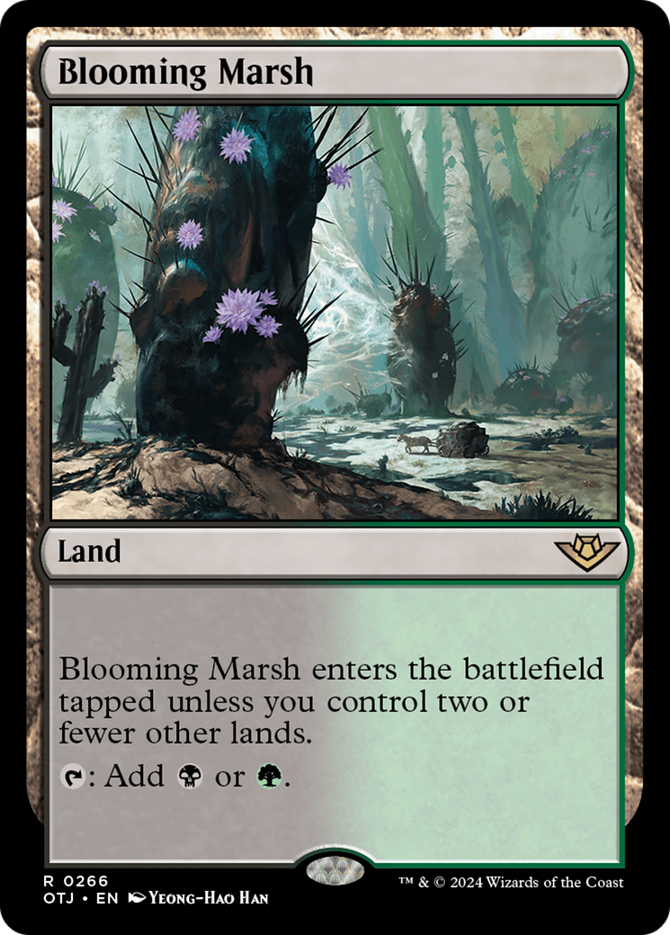 Blooming Marsh [Outlaws of Thunder Junction] | Magic Magpie