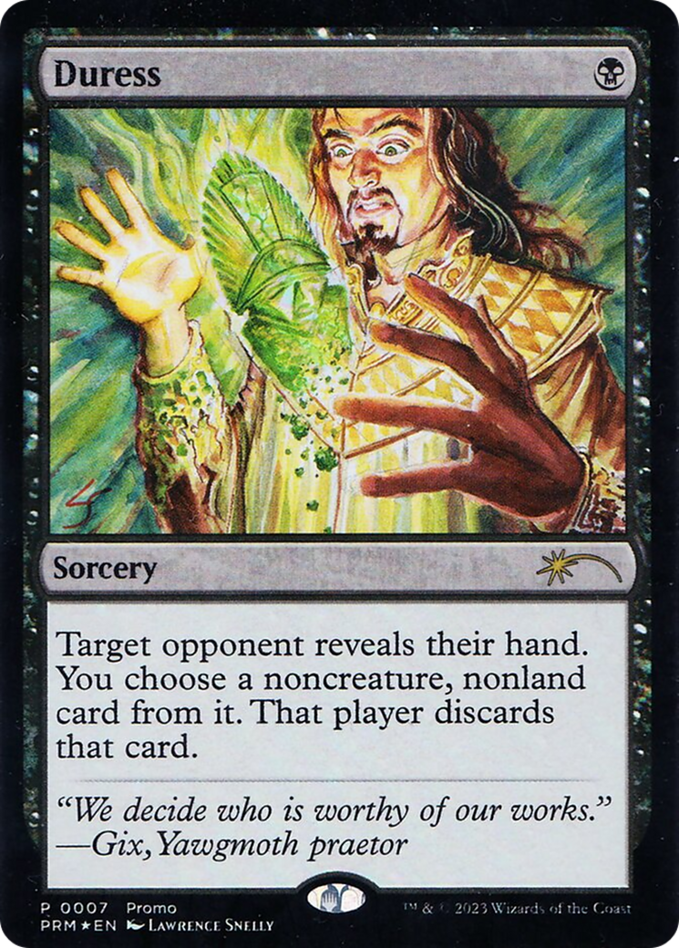Duress (Graphic Novel Insert) [Media Promos] | Magic Magpie