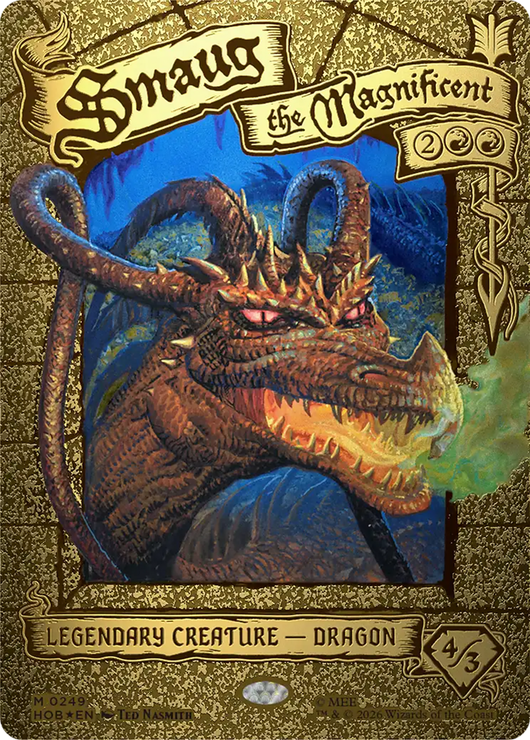 Smaug the Magnificent (Borderless) [The Hobbit] | Magic Magpie
