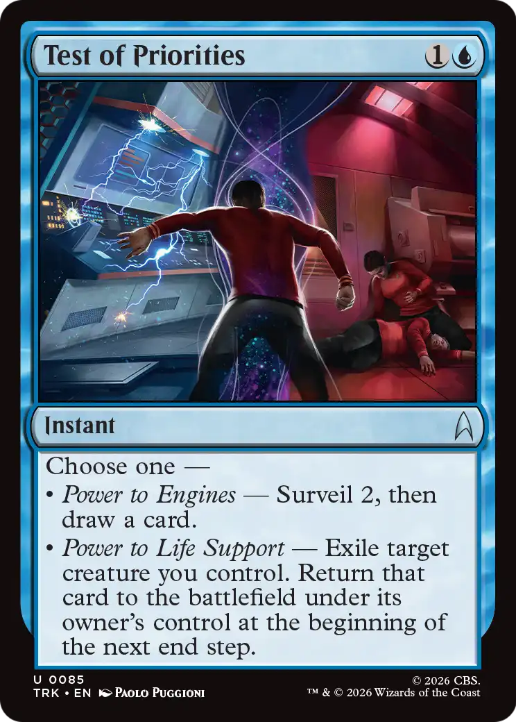Test of Priorities [Star Trek] | Magic Magpie