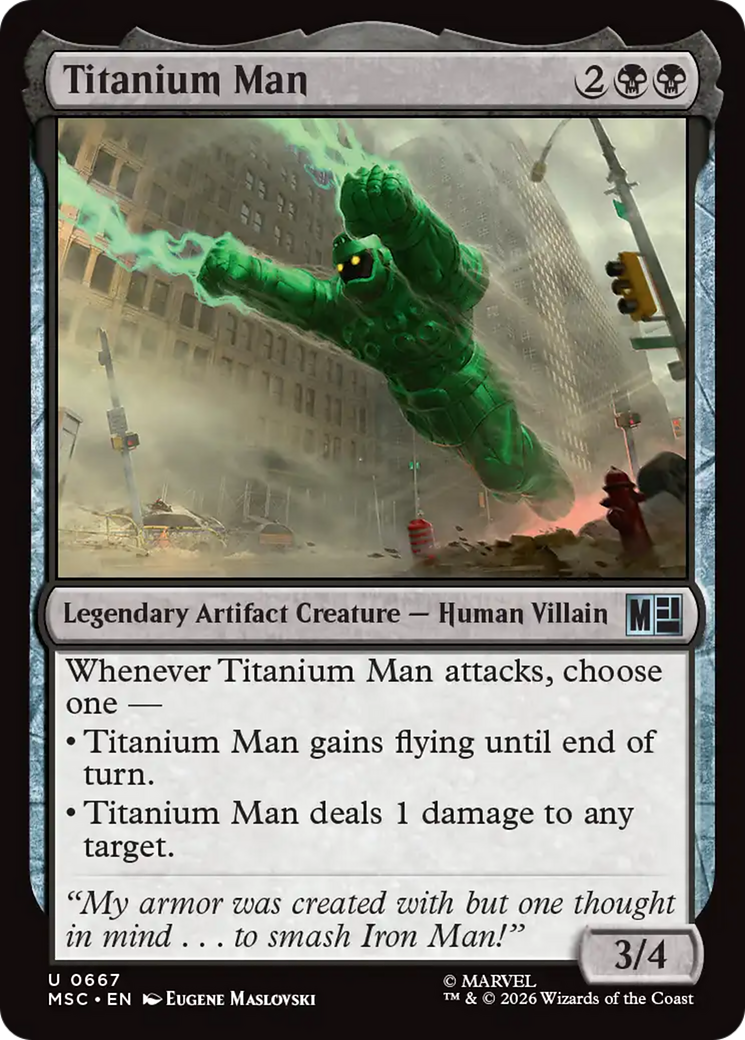 Titanium Man [Marvel Super Heroes Commander] | Magic Magpie