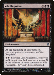 Vile Requiem [The List] | Magic Magpie